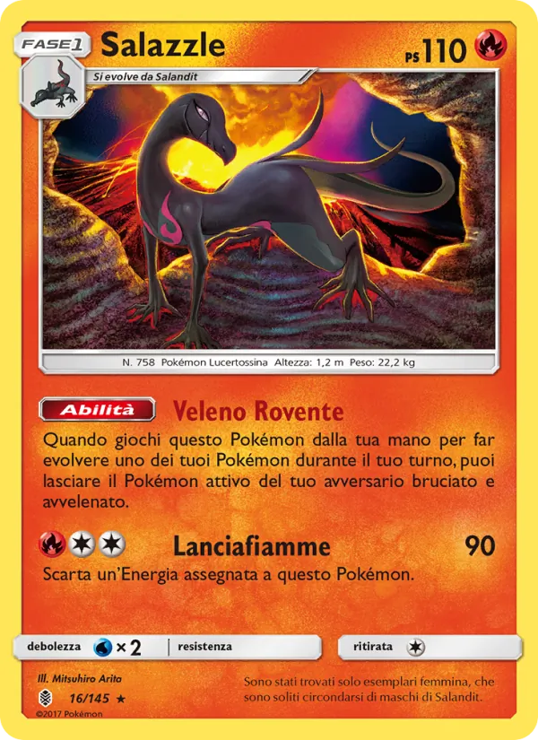 Salazzle Guardiani Nascenti 16/145