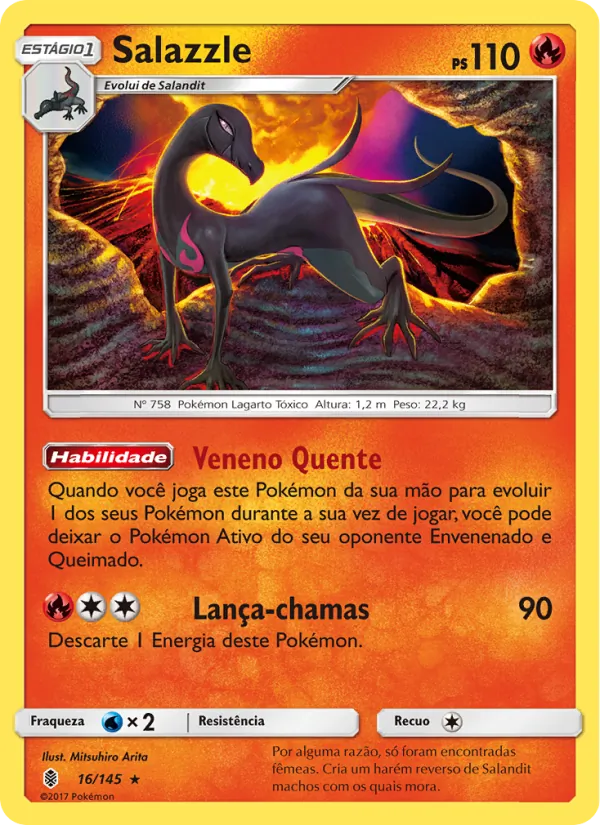 Salazzle Guardiões Ascendentes 16/145