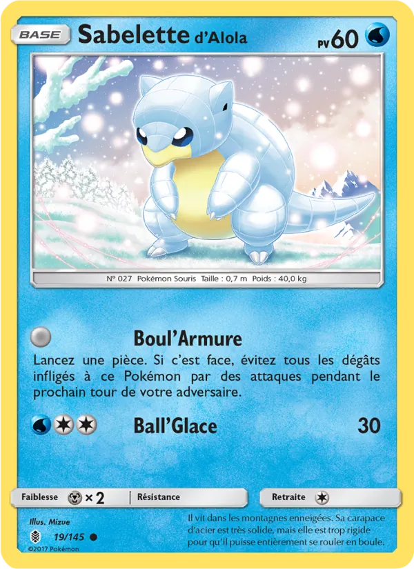 Sabelette d’Alola Gardiens Ascendants 19/145