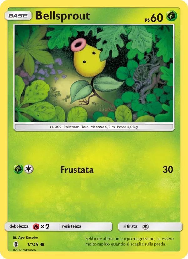 Bellsprout Guardiani Nascenti 1/145