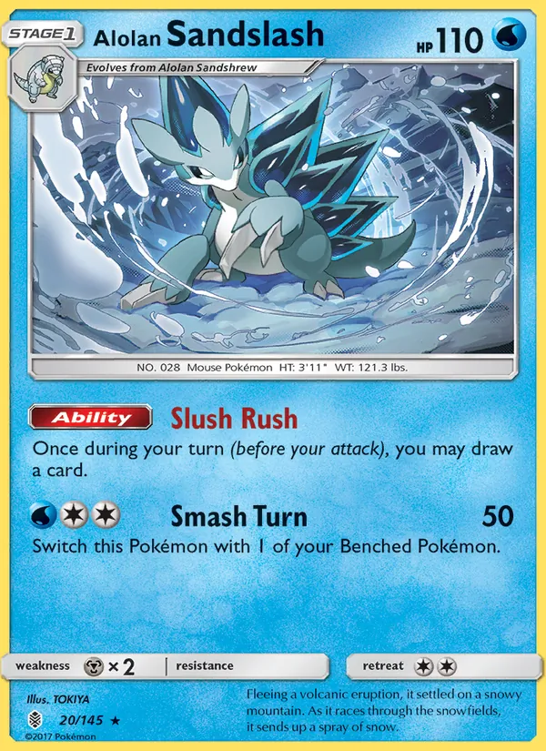 Alolan Sandslash Guardians Rising 20/145