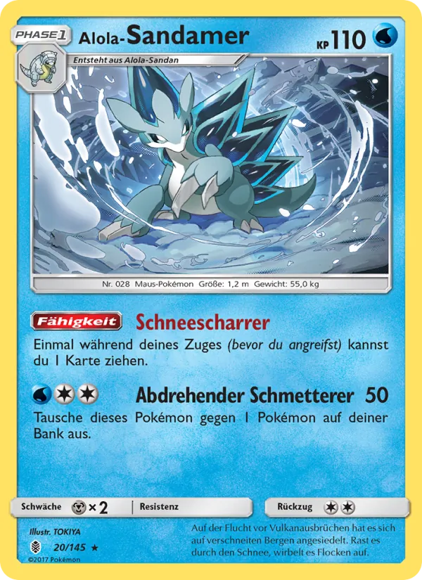 Alola-Sandamer Stunde der Wächter 20/145