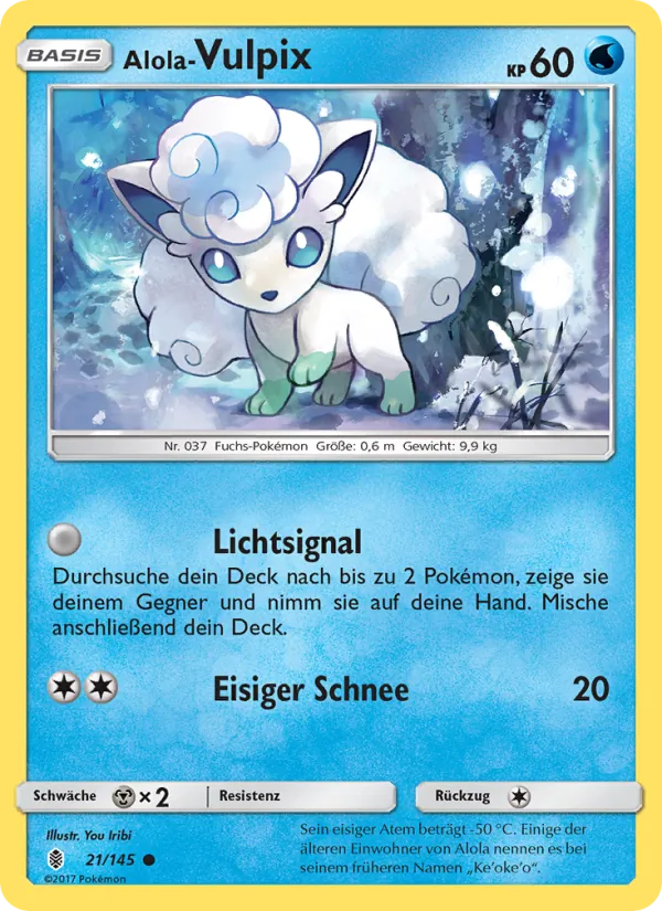 Alola Vulpix Stunde der Wächter 21/145