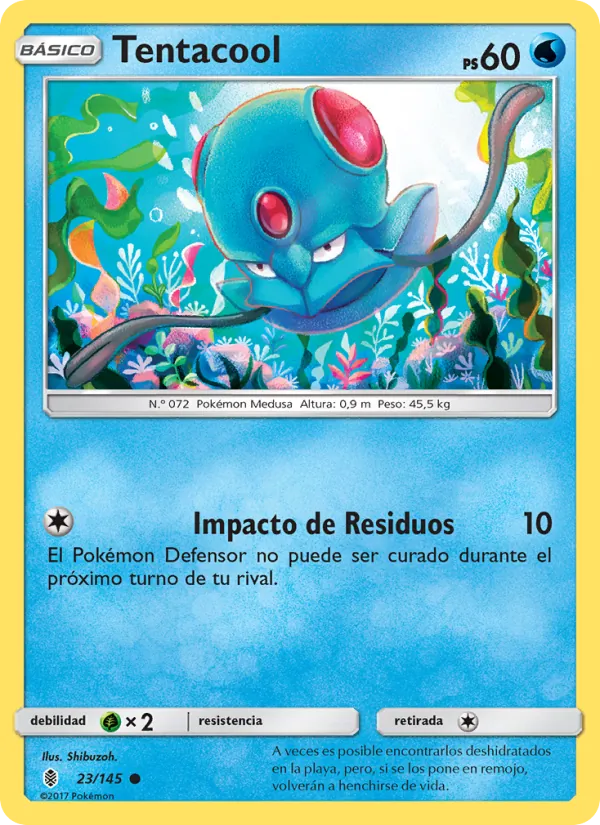 Tentacool Albor de Guadianes 23/145