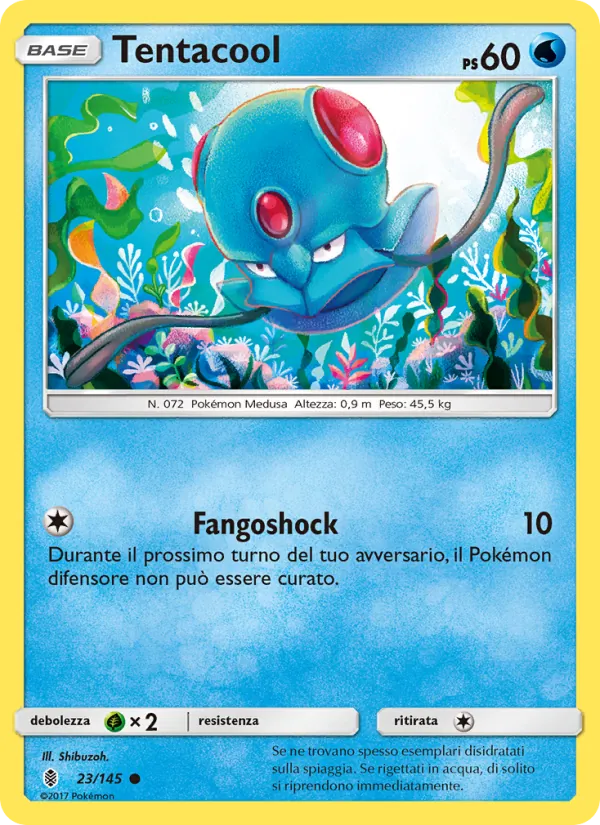 Tentacool Guardiani Nascenti 23/145
