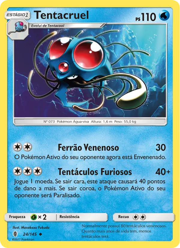 Tentacruel Guardiões Ascendentes 24/145