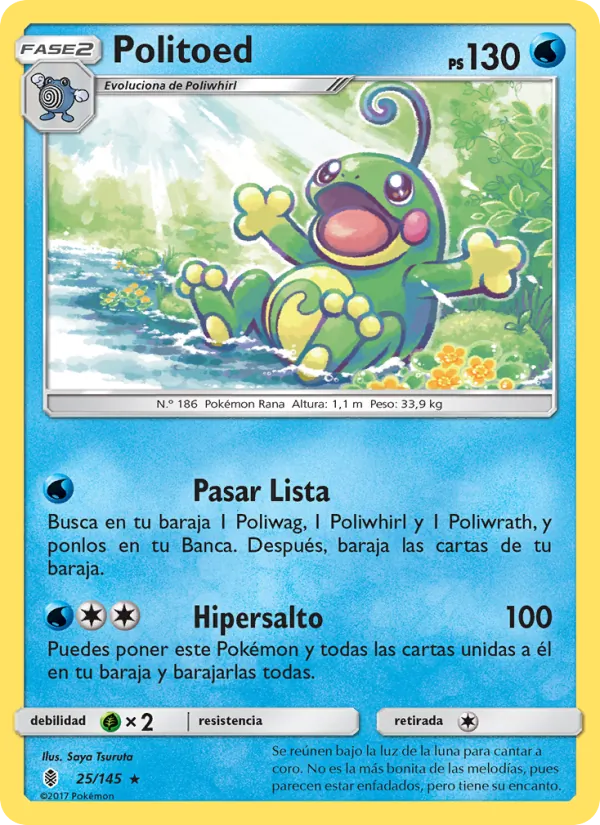 Politoed Albor de Guadianes 25/145