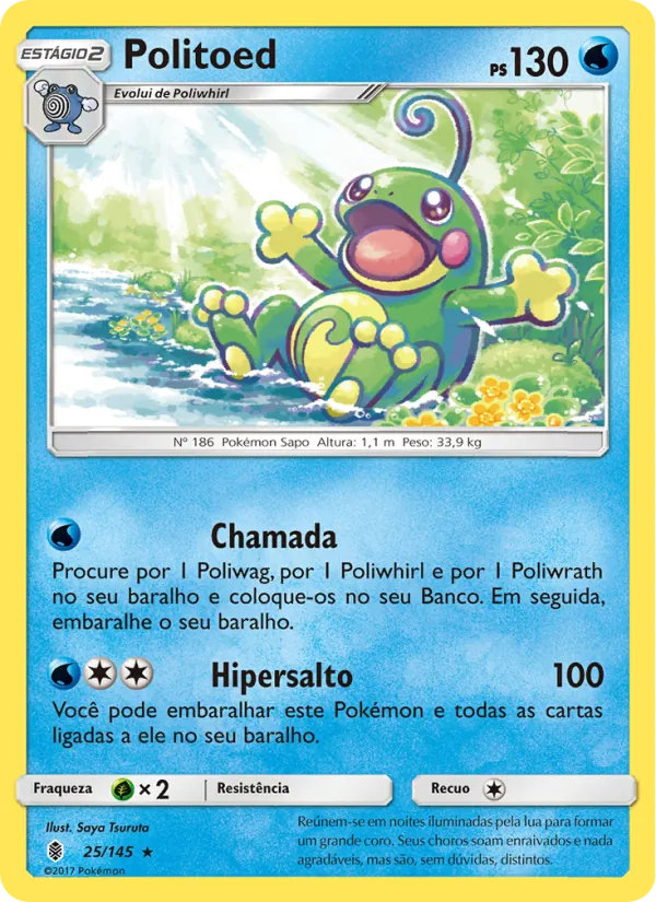 Politoed Guardiões Ascendentes 25/145