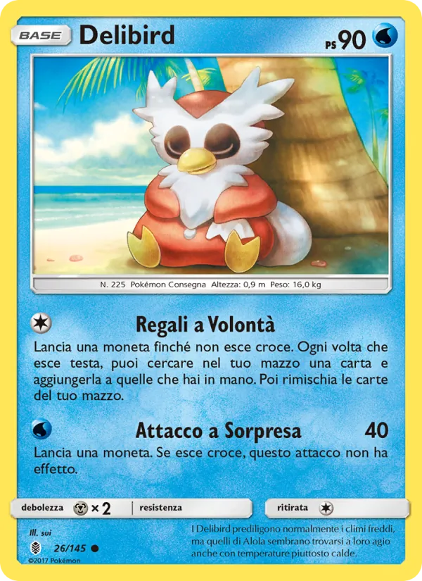 Delibird Guardiani Nascenti 26/145