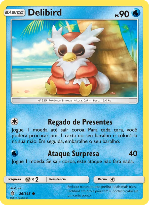 Delibird Guardiões Ascendentes 26/145