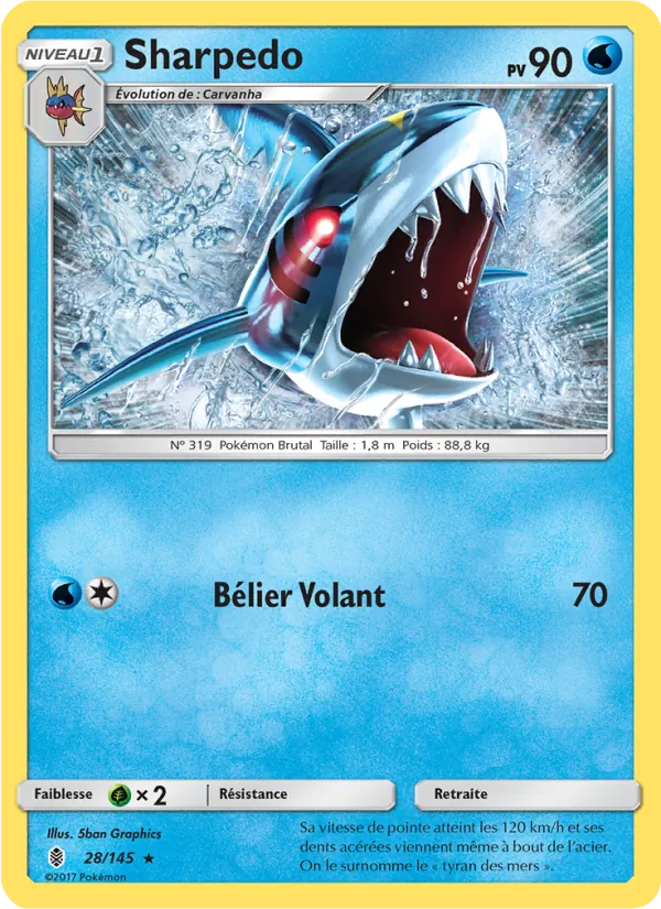 Sharpedo Gardiens Ascendants 28/145