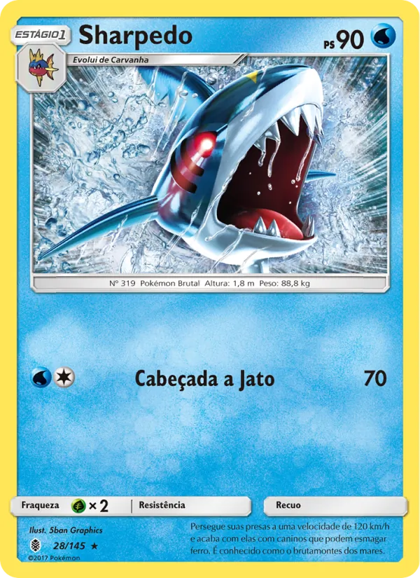 Sharpedo Guardiões Ascendentes 28/145