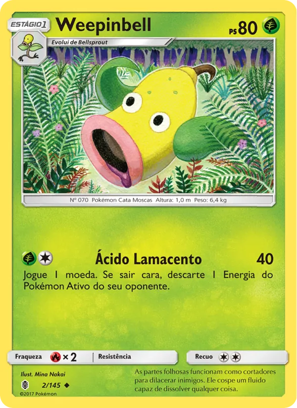 Weepinbell Guardiões Ascendentes 2/145