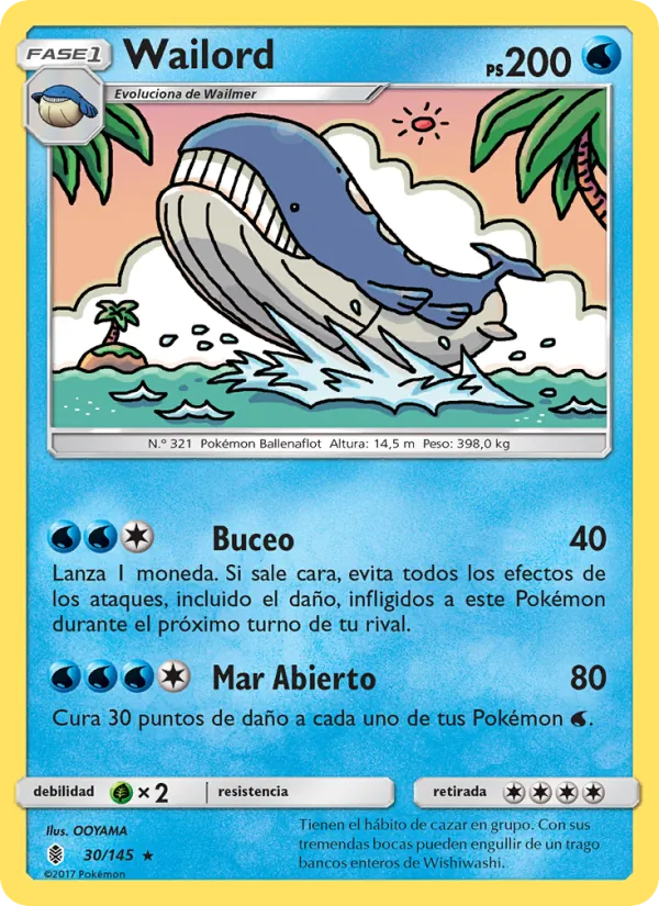 Wailord Albor de Guadianes 30/145