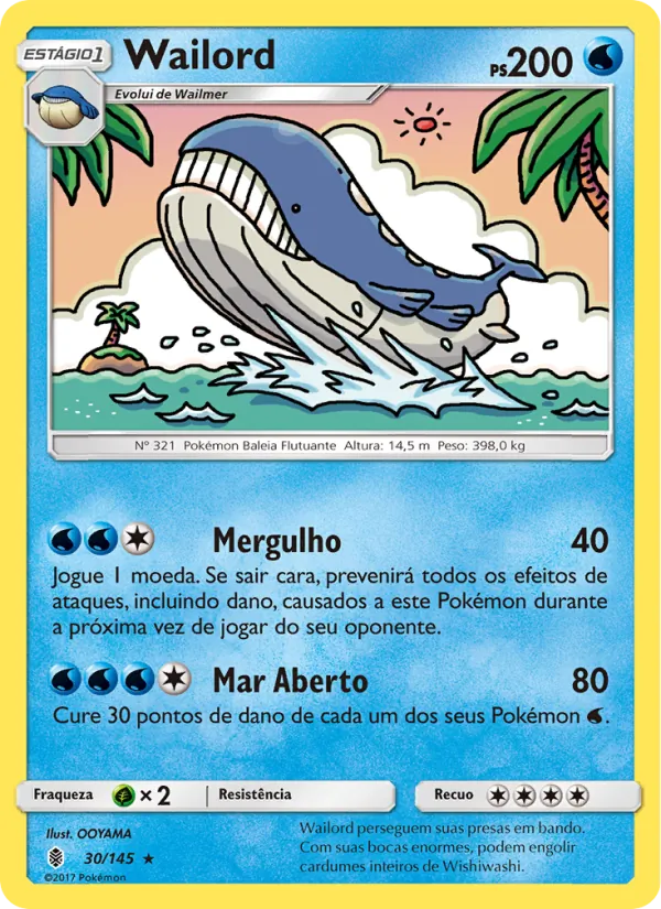 Wailord Guardiões Ascendentes 30/145