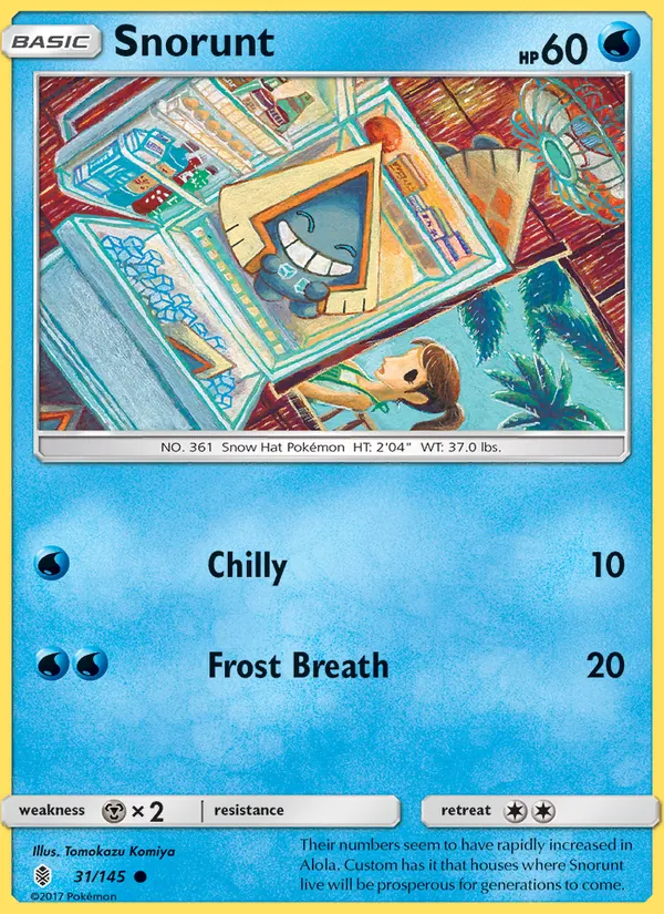 Snorunt Guardians Rising 31/145