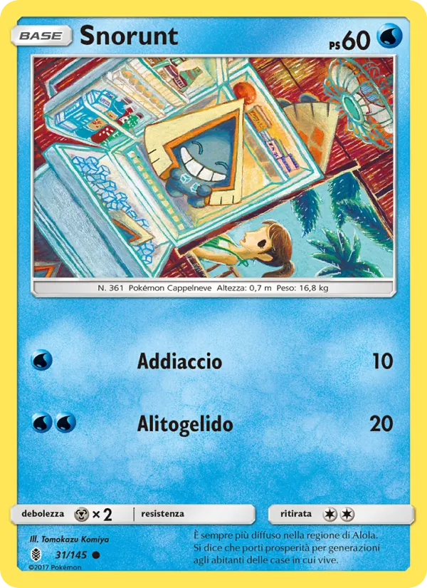 Snorunt Guardiani Nascenti 31/145