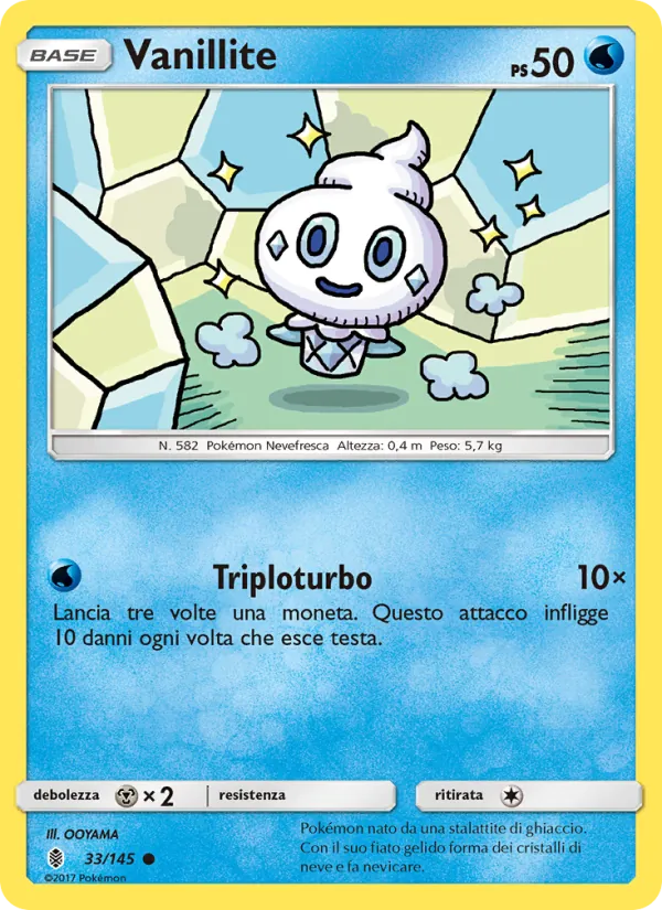 Vanillite Guardiani Nascenti 33/145