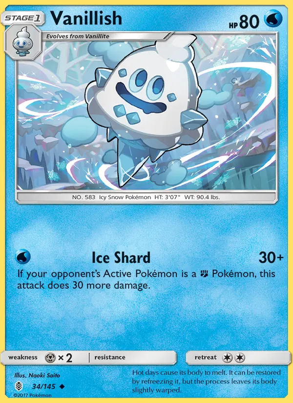 Vanillish Guardians Rising 34/145