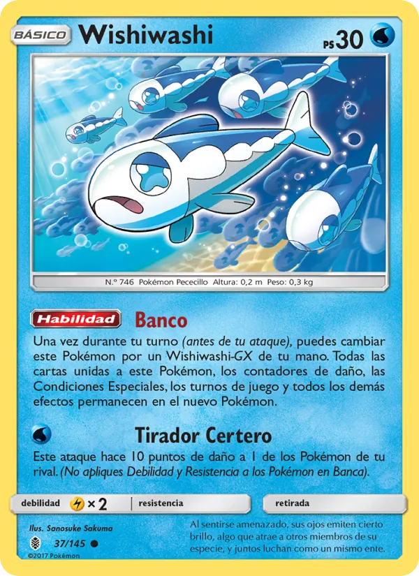 Wishiwashi Albor de Guadianes 37/145