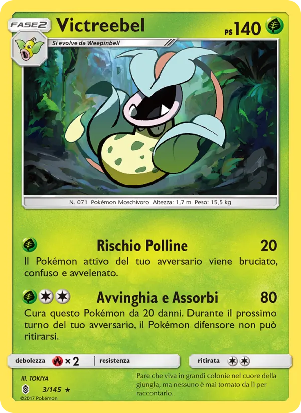 Victreebel Guardiani Nascenti 3/145