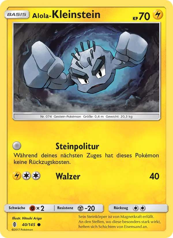 Alola-Kleinstein Stunde der Wächter 40/145