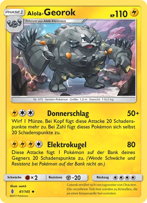 Alola-Georok Stunde der Wächter 41/145
