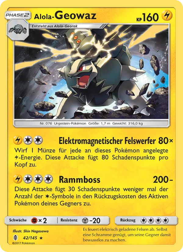 Alola-Geowaz Stunde der Wächter 42/145