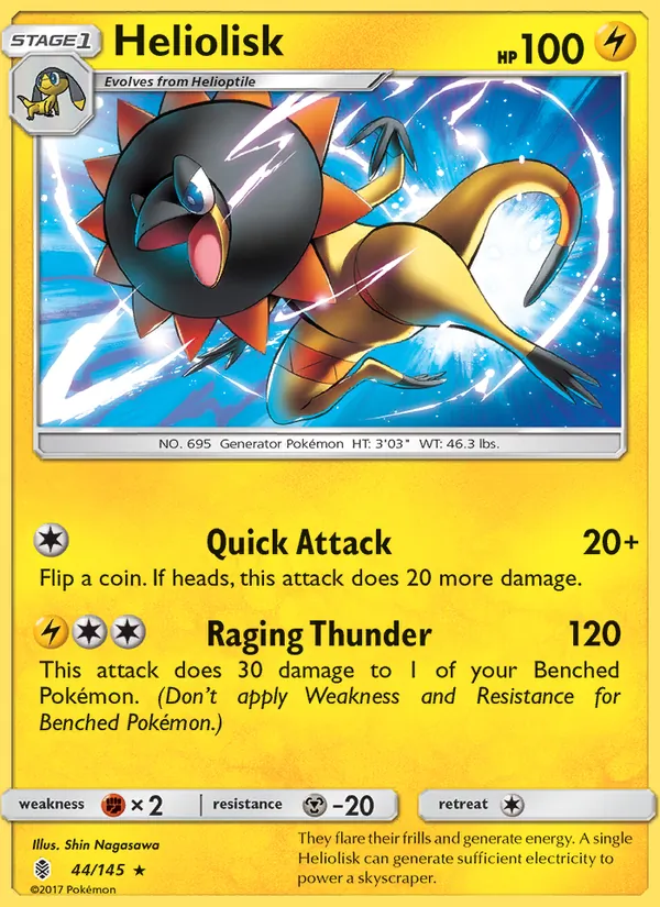 Heliolisk Guardians Rising 44/145
