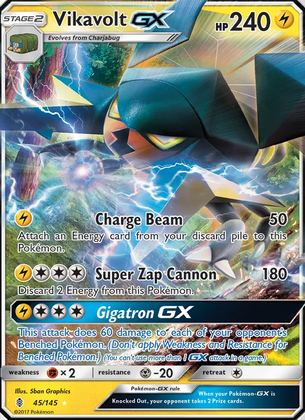 Vikavolt GX Guardians Rising 45/145