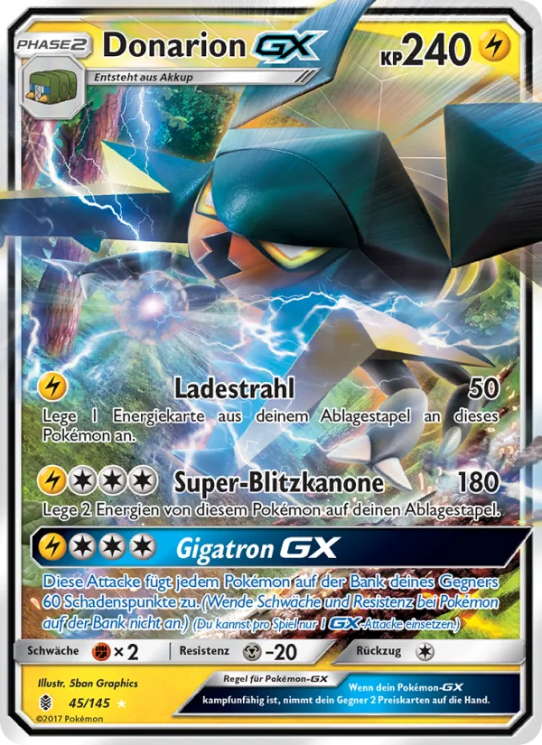 Donarion GX Stunde der Wächter 45/145