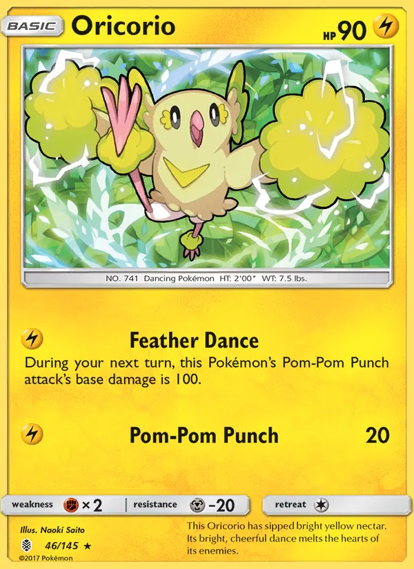 Oricorio Guardians Rising 46/145
