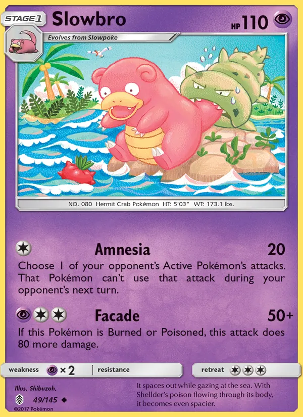 Slowbro Guardians Rising 49/145