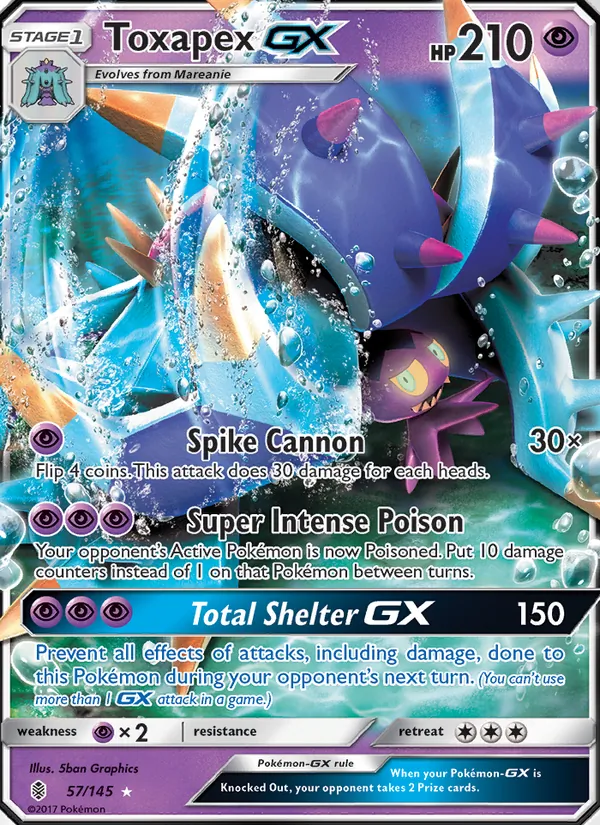 Toxapex GX Guardians Rising 57/145