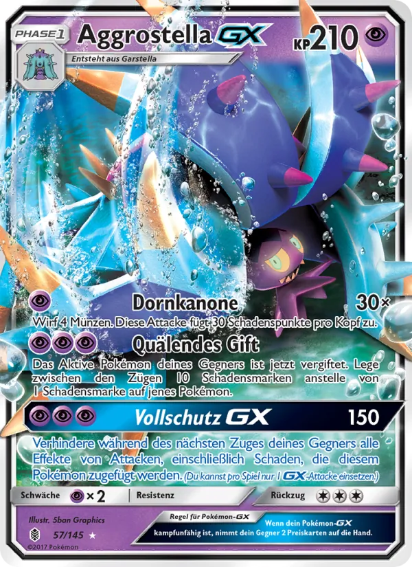 Aggrostella GX Stunde der Wächter 57/145
