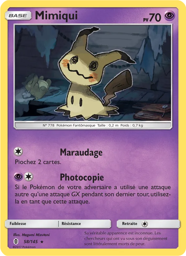 Mimiqui Gardiens Ascendants 58/145