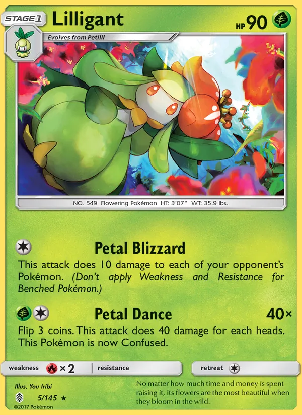 Lilligant Guardians Rising 5/145