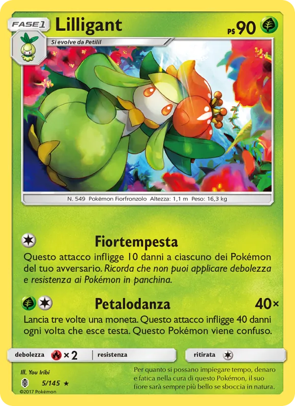 Lilligant Guardiani Nascenti 5/145