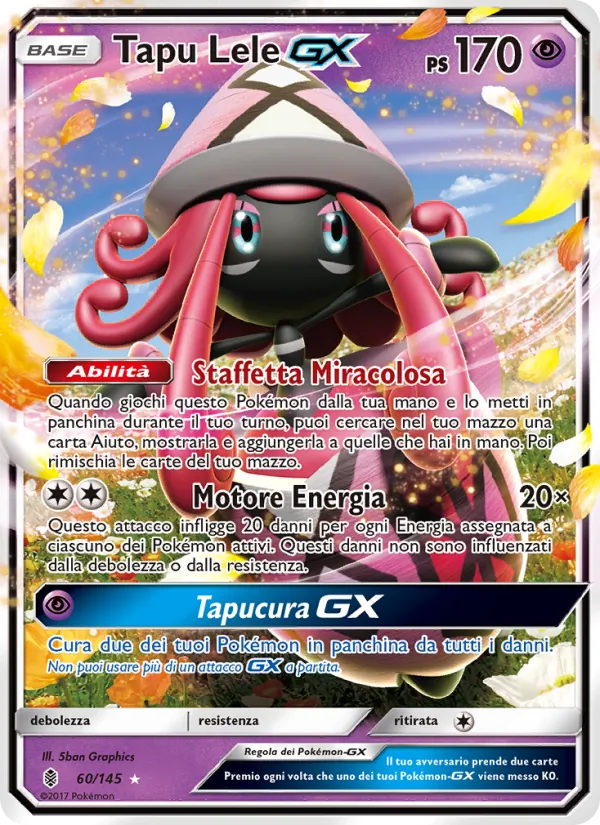 Tapu Lele GX Guardiani Nascenti 60/145