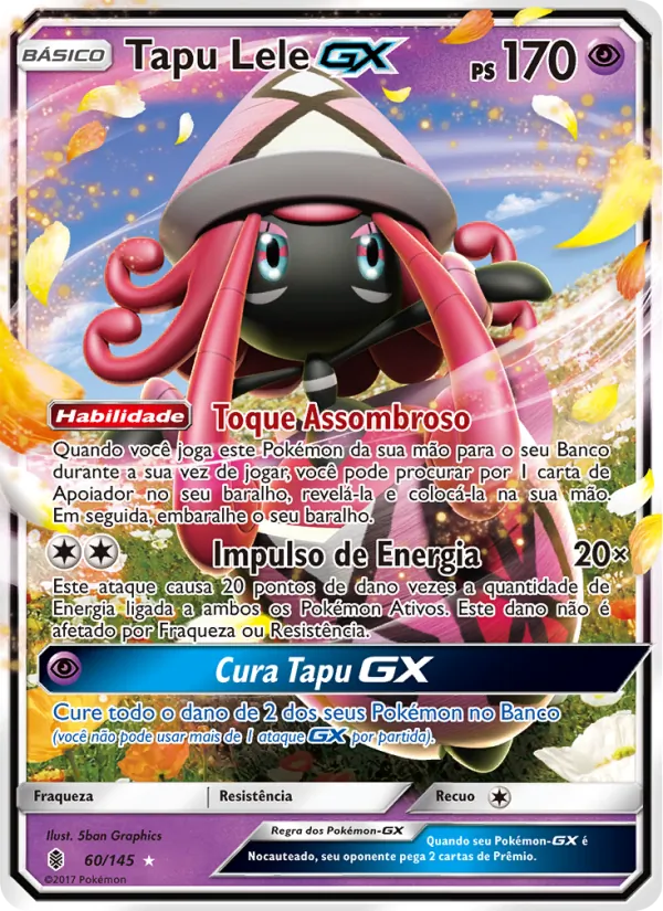 Tapu Lele GX Guardiões Ascendentes 60/145