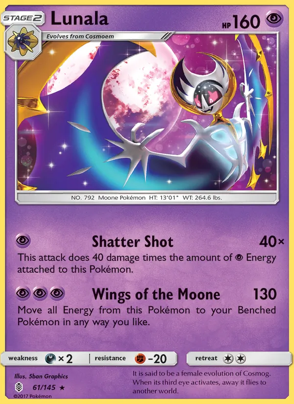 Lunala Guardians Rising 61/145