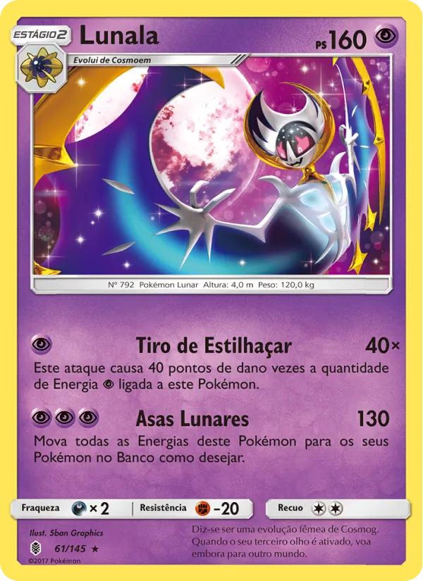 Lunala Guardiões Ascendentes 61/145