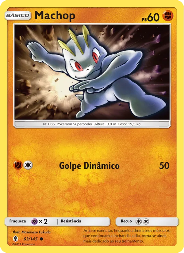 Machop Guardiões Ascendentes 63/145