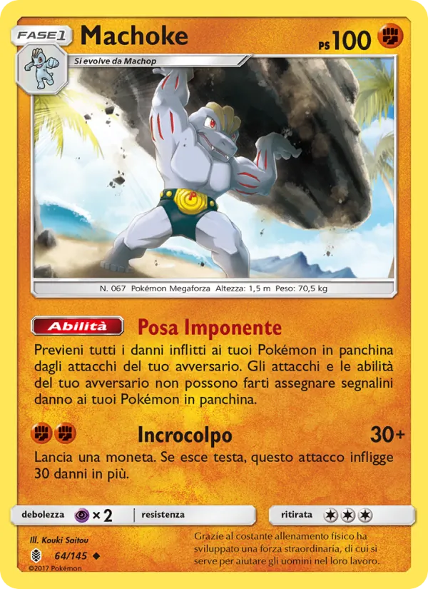 Machoke Guardiani Nascenti 64/145