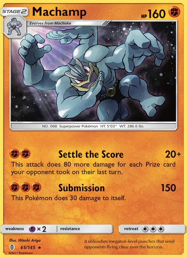 Machamp Guardians Rising 65/145
