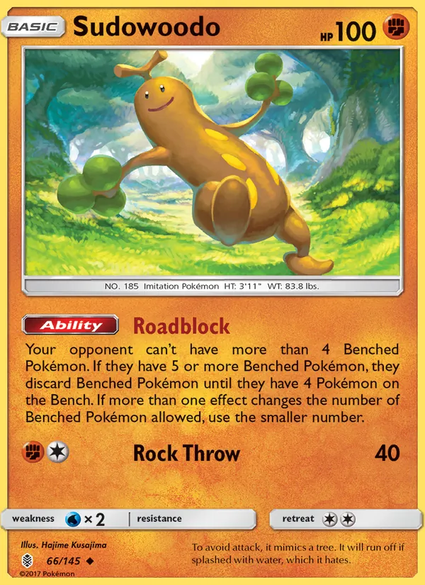 Sudowoodo Guardians Rising 66/145