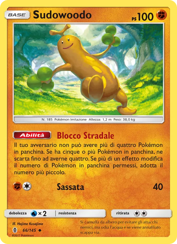 Sudowoodo Guardiani Nascenti 66/145