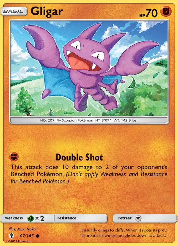 Gligar Guardians Rising 67/145