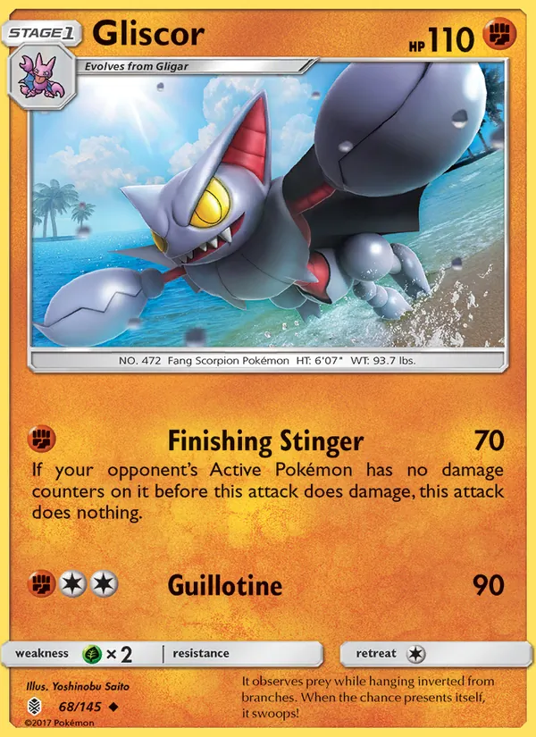 Gliscor Guardians Rising 68/145