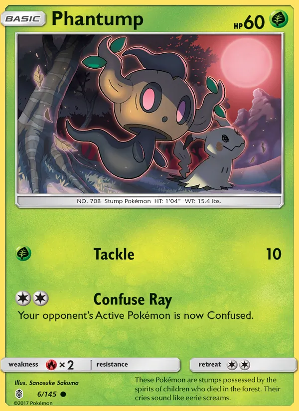 Phantump Guardians Rising 6/145